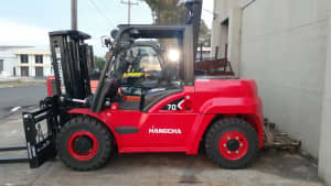New 7 Ton HC container entry forklift for sale/hire wide carriage