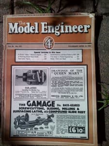 Model engineer books 1930,s to 1950,s