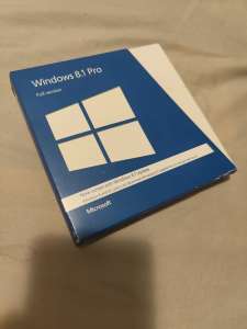 Windows 8.1 Pro Full Version: I paid $AU399, I sell $AU22 ono