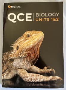 BIOZONE QCE Biology Units 1 & 2 Textbook