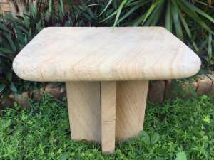 SANDSTONE POT STAND GREAT FOR THE PATIO OR IN THE GARDEN $50