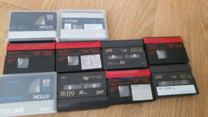 New and Used mini DV and VIDEO 8 TAPEs