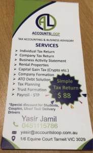 Tax consultant 