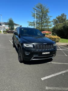 2017 JEEP GRAND CHEROKEE OVERLAND (4x4) 8 SP AUTOMATIC 4D WAGON