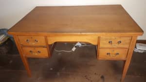 Office Desk Old Oak