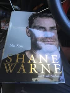 No Spin Shane Warne Mark Nicholas hard copy