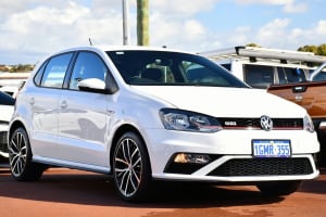 2016 Volkswagen Polo 6R MY16 GTI DSG White 7 Speed Sports Automatic Dual Clutch Hatchback