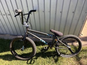Academy Entrant Bmx with custom seat and pegs