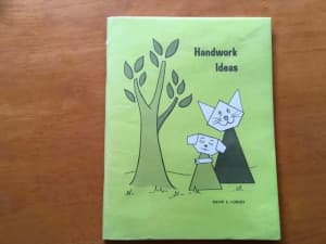 Handwork Ideas by David E Corney Teacher Resource 1970