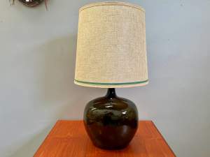 Antique French Demijohn/Carboy Lamp