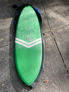 CJ Nelson Mid Length Surfboard