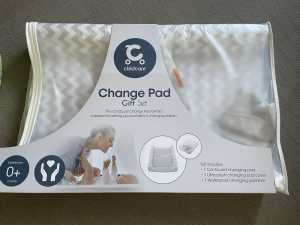 Childcare change pad gift set