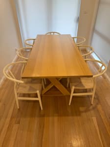 8 Seater Timber Dining Table