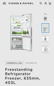 Wanted: Wanted Fisher Paykel 400L 
