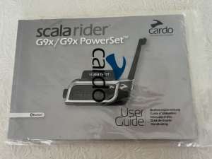 Scala Rider G9x motorcycle intercom headsets