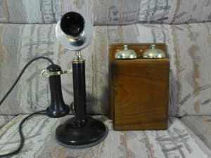 Magnificent Candlestick Telephone  Circa 1920s