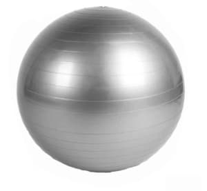 Exercise / gym balls, inflatable. 1x 65 cm & 1 x 85cm.