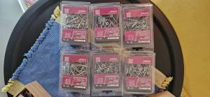 6 boxes of screws for timber