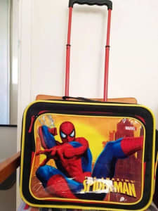 Marvel 2006 Vintage Spiderman Luggage Travel Toddler Wheel bag