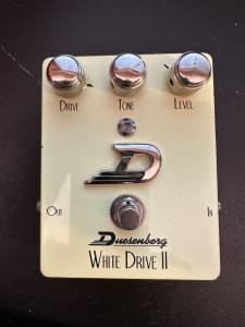 Duesenberg White Drive II Guitar overdrive pedal
