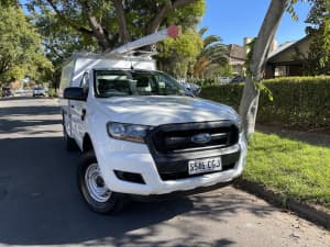2015 Ford Ranger PX MkII XL Hi-Rider White 6 Speed Sports Automatic Cab Chassis
