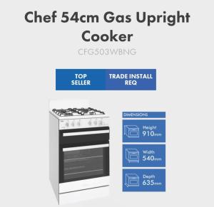 Cheap 4 Gas stove an oven grill