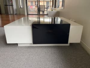 2 items - Coffee table and side board