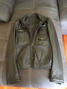 Politix leather jacket