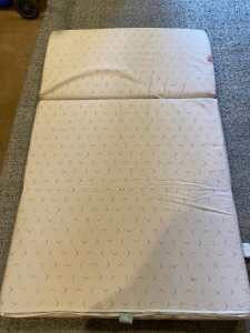 Kids foam folding mattress - good for camping - pending pickup