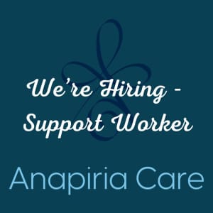 support worker on a casual basis(CABOOLTURE)(Anapiria Care )