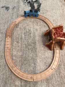 Thomas & Friends Echo Tunnel & Wooden Railway Set