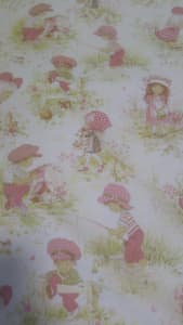 Doona cover Manchester SB pink girls room vintage style hand made 