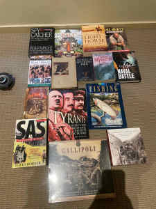 Various books is new or great condition