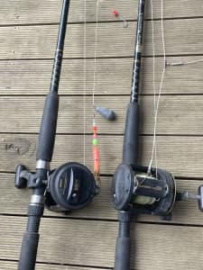 Boat rods and reels