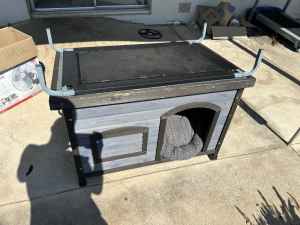 Quick sale dog kennel and bed