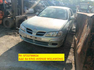 WRECKING 2002 NISSAN PULSAR FOR PARTS STOCK 503940