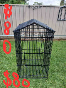 Selling a black cage and a black sleeving for sale in Dubbo 