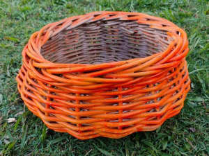 Thick cane basket $35