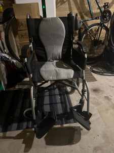 Brand new Karma wheelchair RRP $1200, ultra light transit