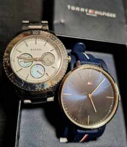 Fossil & Tommy Hilfiger Watches