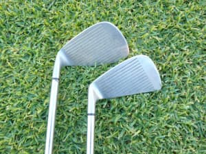 Wilson Right Hand 1200 Irons With Twisted Shafts-Quite Unique