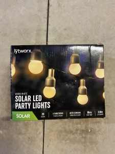 Solar LED Party Lights - $10.00