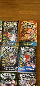 Whole collection of captin underpantsbooks