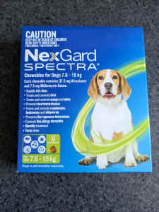 NexGard Spectra Dog 7.6 - 15 KGS 