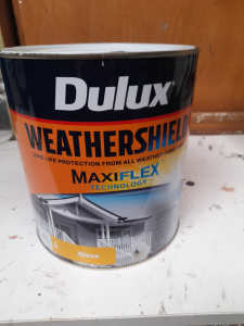 Dulux Weathershield Maxiflex Paint- New never used