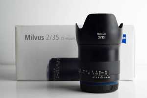 CARL ZEISS Milvus 35mm f2 ZE mount for Canon