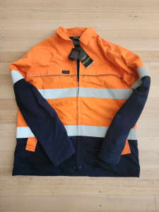 Syzmik Hi Vis Cotton Drill Taped Jacket NEVER USED Size Small RRP$80