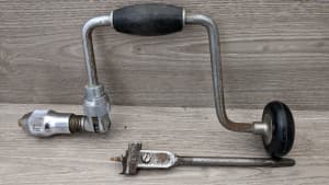 Vintage Auger Drill Brace