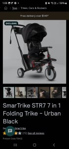 SmarTrike used but still good condition