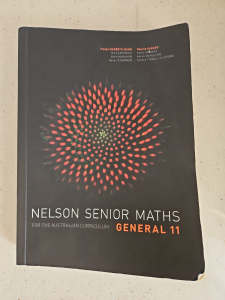 NELSON SENIOR MATHS GENERAL 11